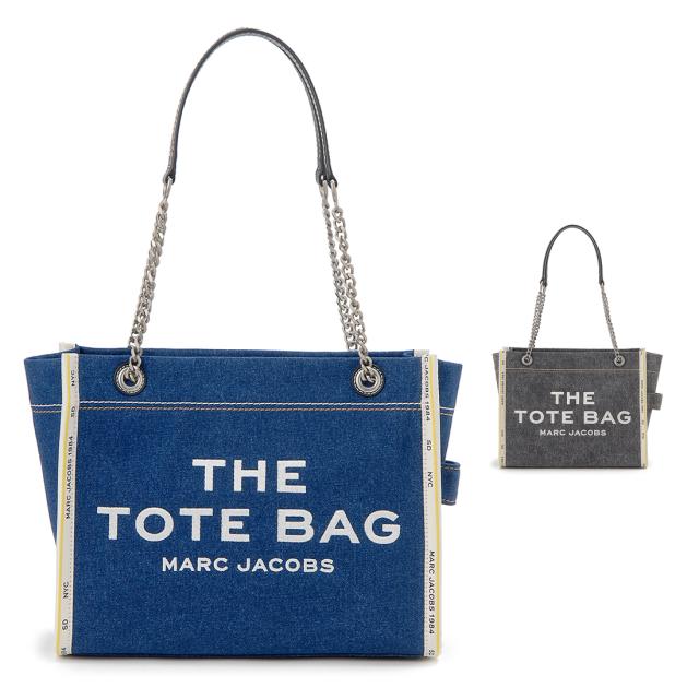 MARC JACOBS マークジェイコブス トートバッグ レディース  2F4HTT018H05 THE DENIM CHAIN