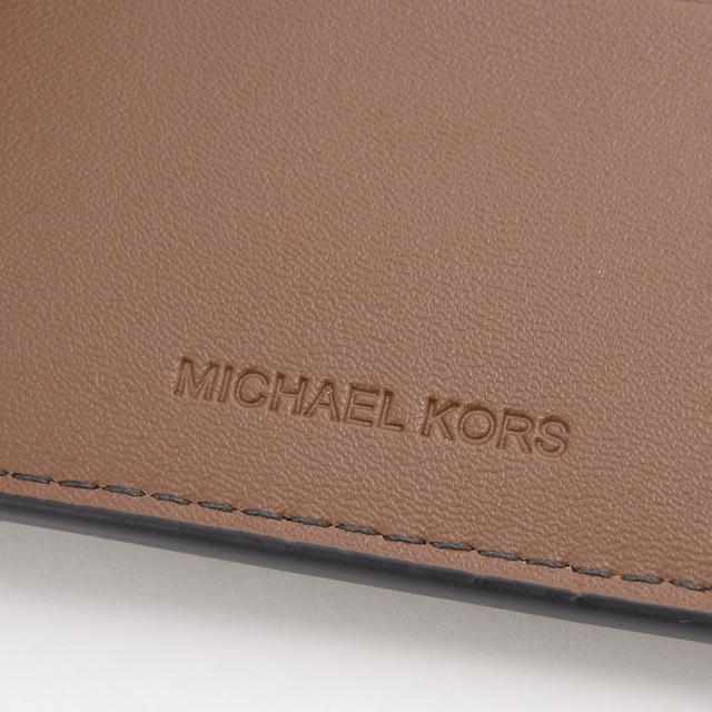 マイケルコース 二つ折り財布 メンズ ブラウン 36S4LCOF2L LUG Michael Kors マイケルコース 二つ折り財布 メンズ ブラウン