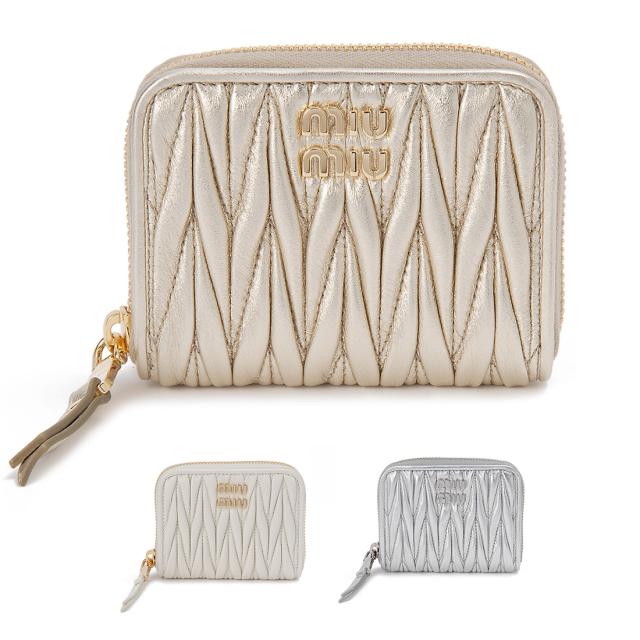 MIU MIU ミュウミュウ コインケース 5MM268 AFPP MATELASSE マトラッセ