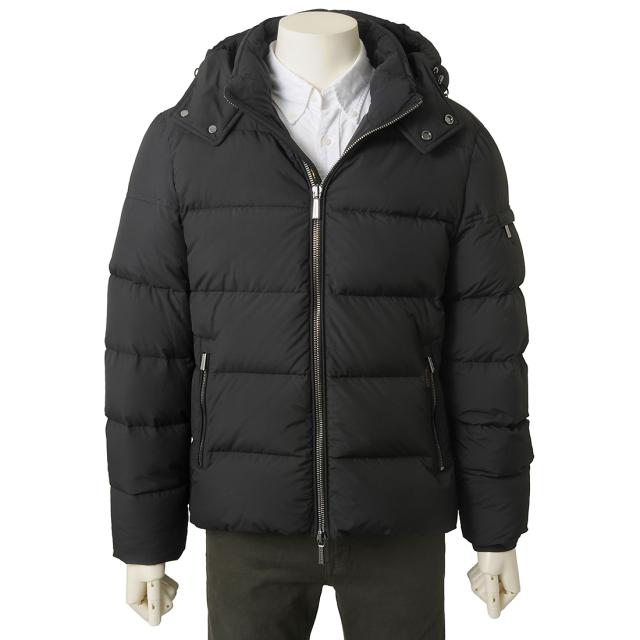 MOORER ムーレー ダウンジャケット メンズ ブラック MOUGI100134 BK BRETT-SH ブレット