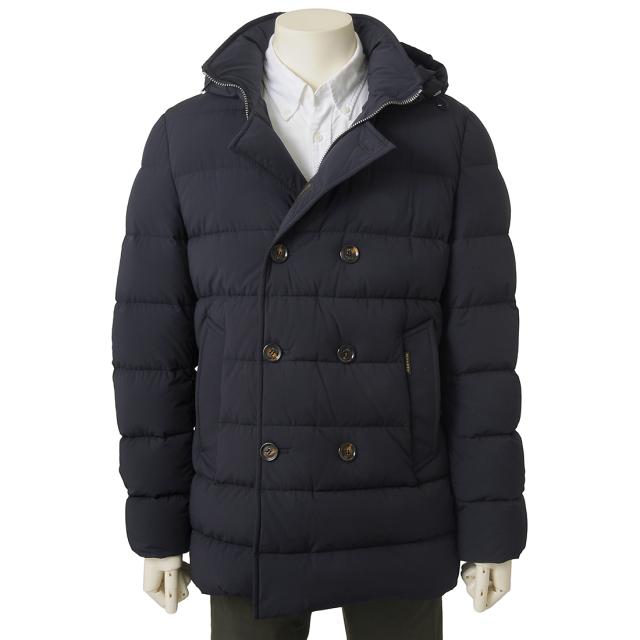 MOORER ムーレー ダウンジャケット メンズ ダークブルー MOUGI100188 DBL FLORIO-KN フローリオ