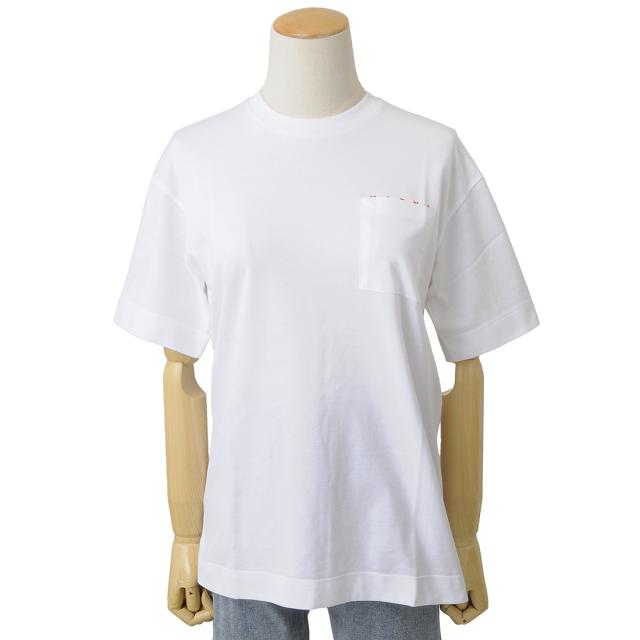 MARNI マルニ Tシャツ レディース ホワイト M01415M00RF 100 マルニキッズ