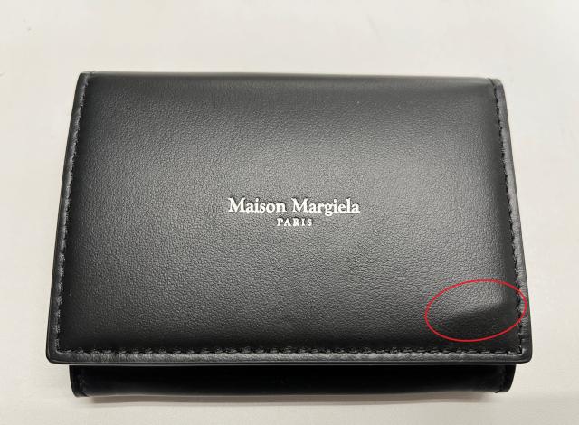 訳あり　正面右下に異物混入あり　メゾンマルジェラ Maison Margiela 二つ折り財布 SA2UI0014P8729H1145_5