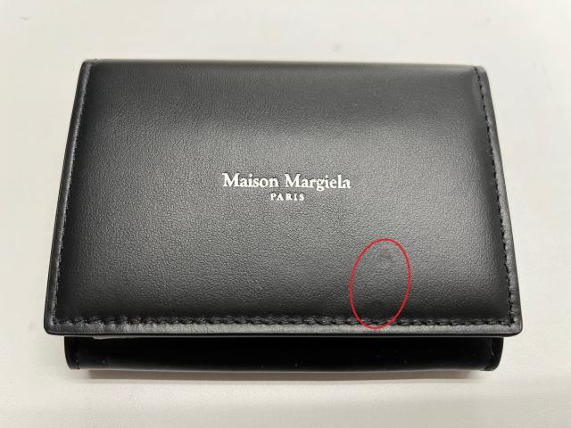 訳あり　正面下部に革不良あり　メゾンマルジェラ Maison Margiela 二つ折り財布 SA2UI0014P8729H1145_5