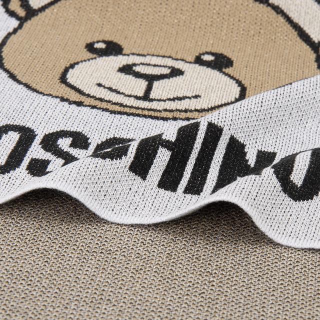 Moschino モスキーノ マフラー ライトグレー 30666M2345 001 Moschino モスキーノ マフラー スカーフ レディース ライト
