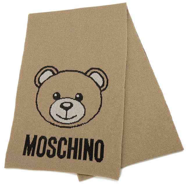 Moschino モスキーノ マフラー スカーフ レディース キャラメル 30666M2345 003