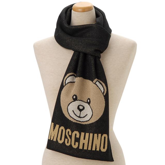 Moschino モスキーノ マフラー スカーフ レディース ブラック 30666M2345 016の通販は