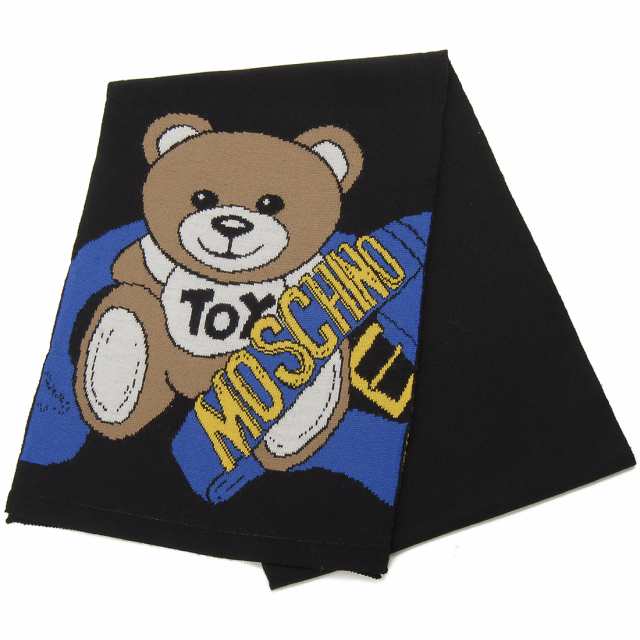 Moschino モスキーノ マフラー スカーフ レディース ブラック 30745M2804 016