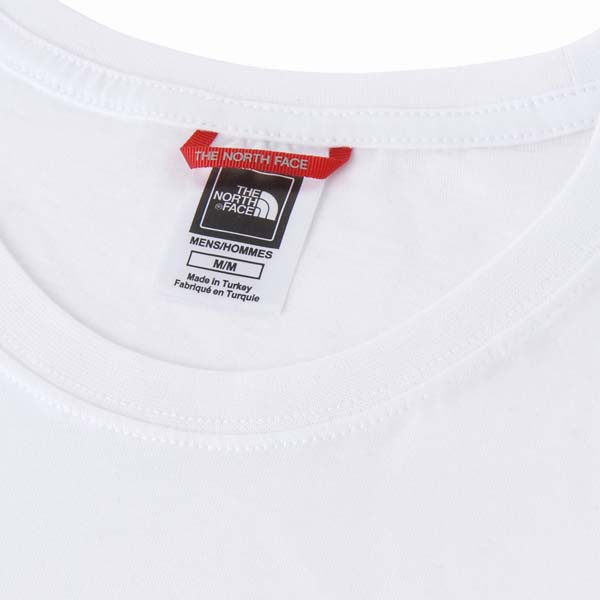 ノースフェイス THE NORTH FACE Tシャツ メンズ ホワイト S/S FINE TEE