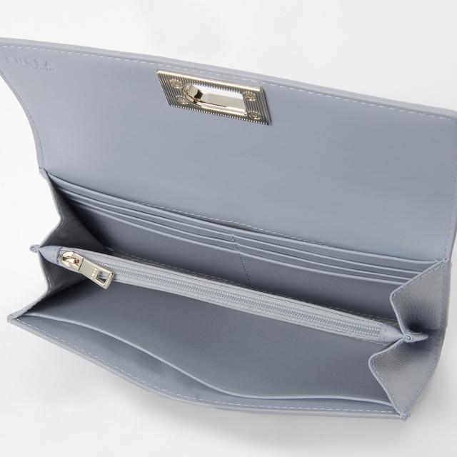 FURLA フルラ 長財布 ヌヴォラ ブルー PCV0ACO ARE 550 FURLA フルラ 長財布 レディース ヌヴォラ ブルー PCV0ACO ARE 550