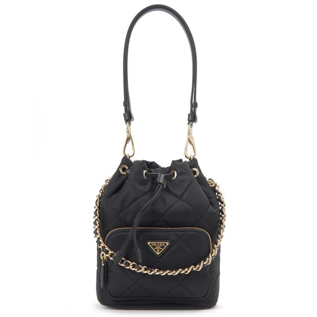 PRADA プラダ ショルダーバッグ レディース 1BH038 2AOS F0002 TOO バケットバッグ