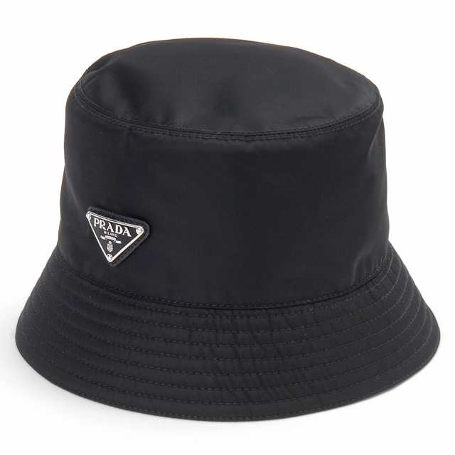 PRADA プラダ バケットハット レディース ブラック 1HC1372DMIF0002 BUCKET HAT