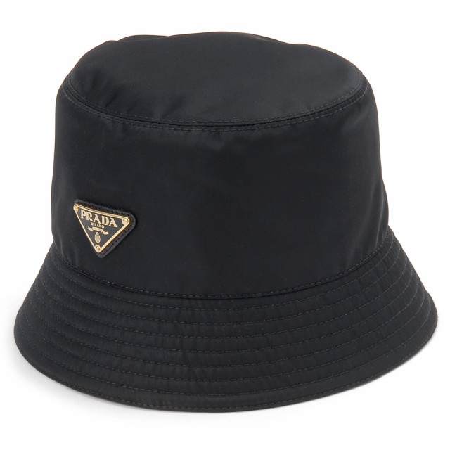 PRADA プラダ バケットハット レディース ブラック 1HC1372DMIF0632 BUCKET HAT