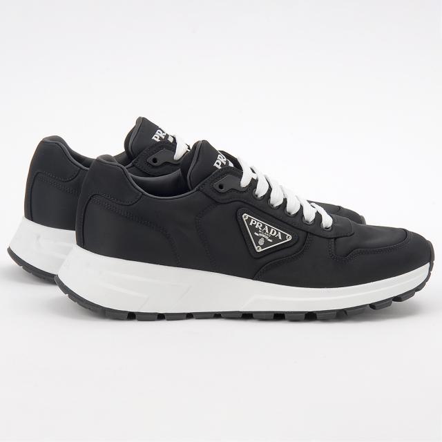 PRADA プラダ スニーカー メンズ ブラック 2EE369 3LFV F0632 PRADA プラダ スニーカー メンズ ブラック 2EE369 3LFV F0632
