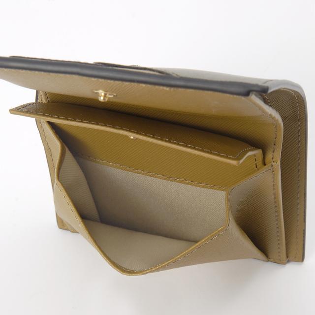 マルニ MARNI 二つ折り財布 レディース ディープセージ PFMOQ14U28 ZO957_3
