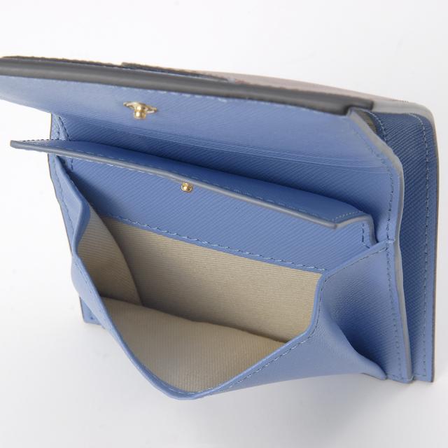 マルニ MARNI 二つ折り財布 レディース ルビー PFMOQ14U28 ZO958_3