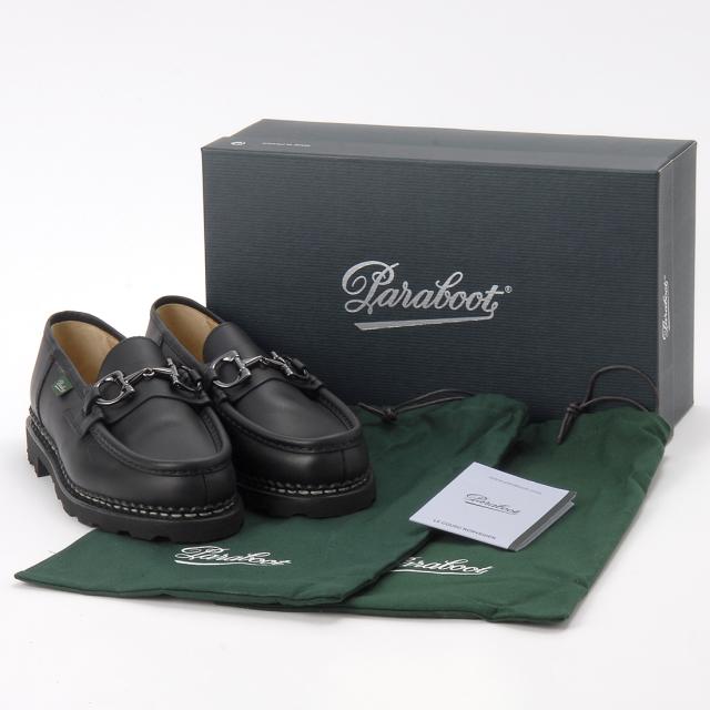 Paraboot パラブーツ レザーシューズ ローファー 革靴 メンズ ブラック 2027-15 REIMS MORS_6