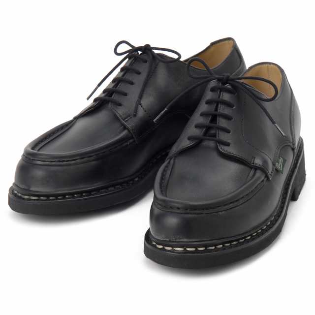 Paraboot パラブーツ レザーシューズ Uチップ 革靴 メンズ ブラック 2302-12 VILLANDRYの通販は