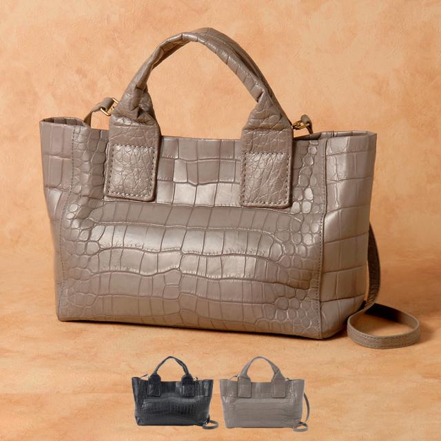 イタリア製 クロコダイル トートバック  レディース RODANIA ロダニア RDOC11085