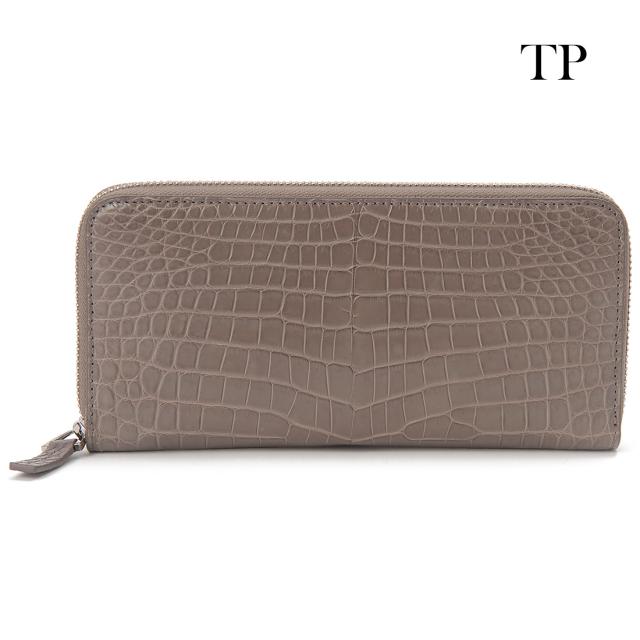 クロコダイル 長財布 ワニ革 本革 マット仕上げ 公式 RODANIA ロダニア