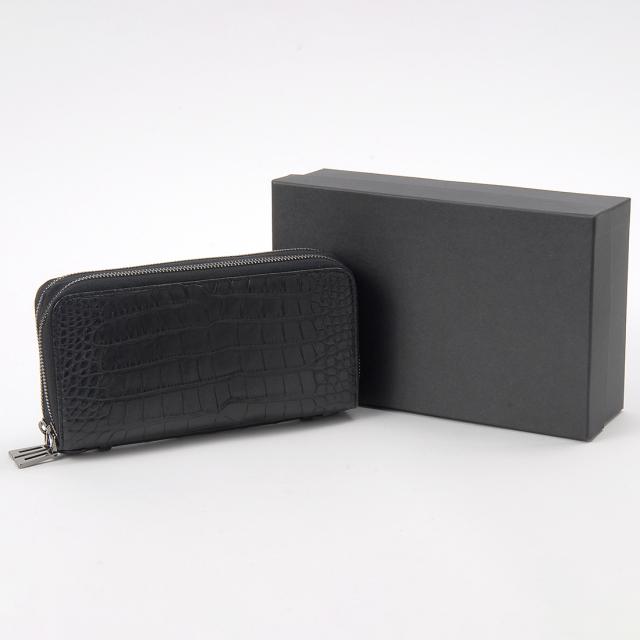 クロコダイル無双長財布 長財布 贅沢一枚センターベース仕立て メンズ