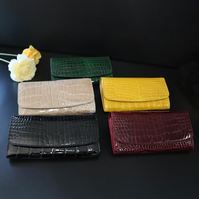 シャイニングクロコダイル 長財布 ワニ革 本革 RODANIA ロダニア 開運 シャイニングクロコダイル 長財布 ワニ革 本革 RODANIA ロダニア 開運