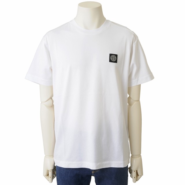 STONE ISLAND ストーンアイランド Tシャツ メンズ ホワイト 801524113 A0001 T-SHIRT