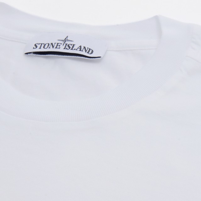 STONE ISLAND ストーンアイランド Tシャツ メンズ ホワイト 801524113 A0001 T-SHIRT