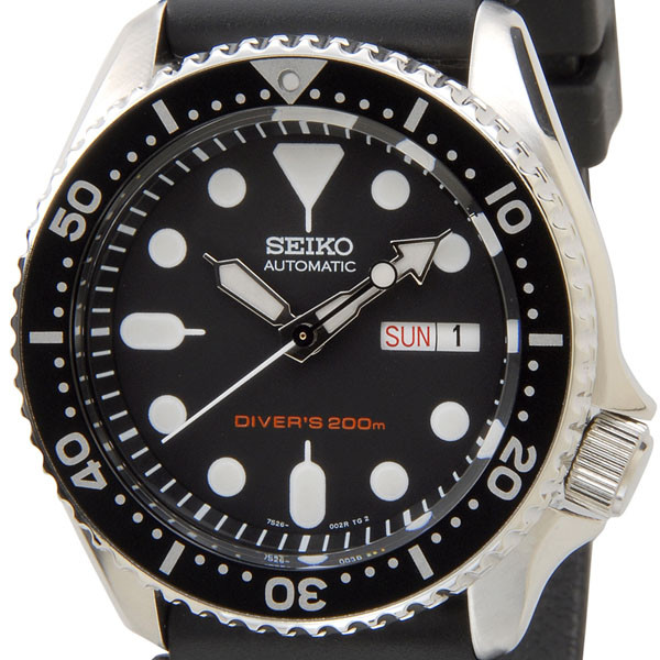 セイコー SEIKO SKX007K オートマチック ダイバー ブラック