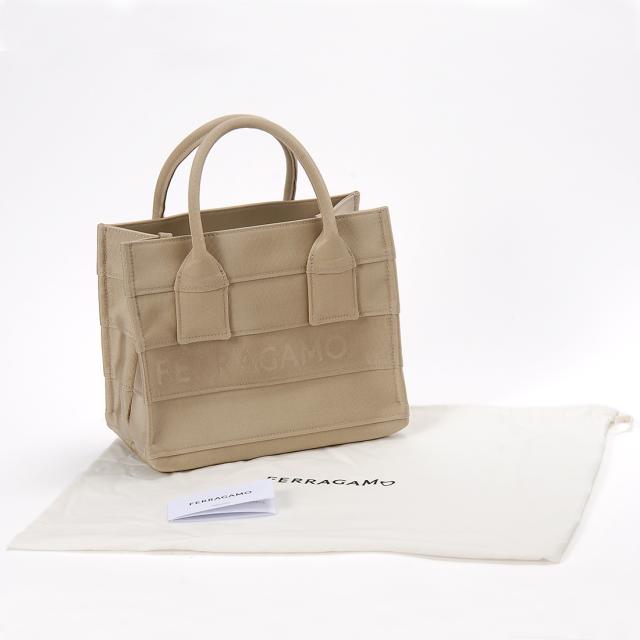訳あり持ち手シミあり Ferragamo フェラガモ トートバッグ レディース 21 4988 765805_3