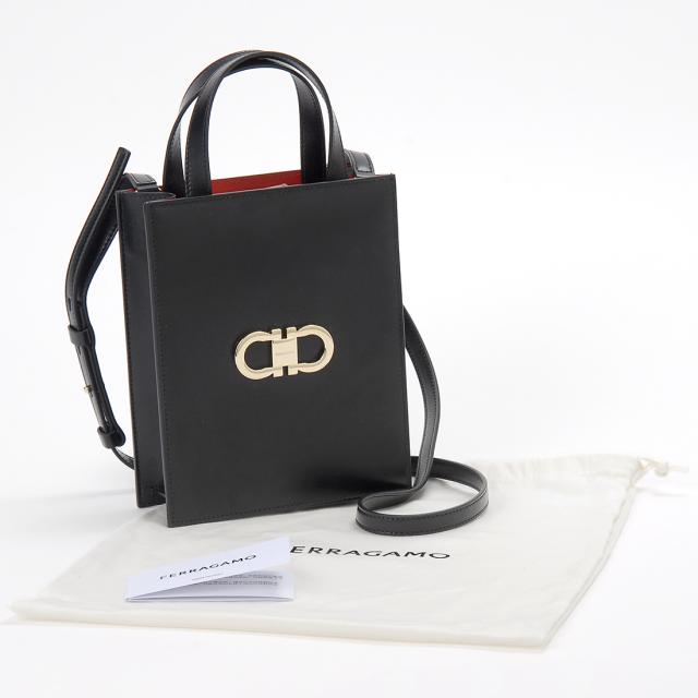 Ferragamo フェラガモ ショルダーバッグ レディース 21 8358 771687 ダブル ガンチーニ_3