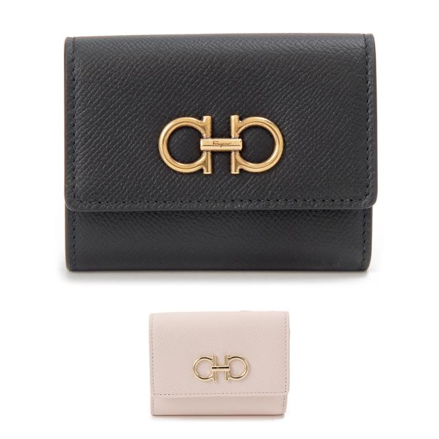 Ferragamo フェラガモ 三つ折り財布 レディース 22 0862 THE GANCINI