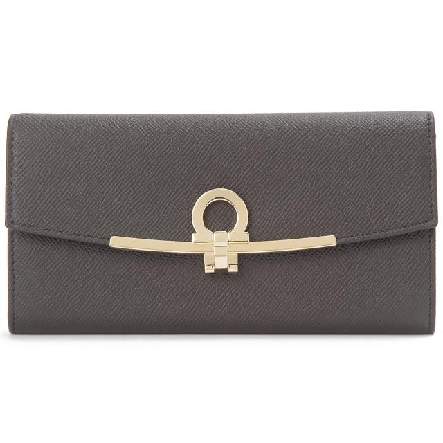 Ferragamo フェラガモ 長財布 レディース ブラウン 22 D150 770282 ガンチーニの通販は 43,680円