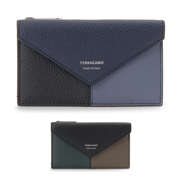 Ferragamo フェラガモ カードケース メンズ 66 1684 FERRAGAMO COLOR BLOCK Ferragamo フェラガモ カードケース メンズ 66 1684 FERRAGAMO COLOR BLOCK