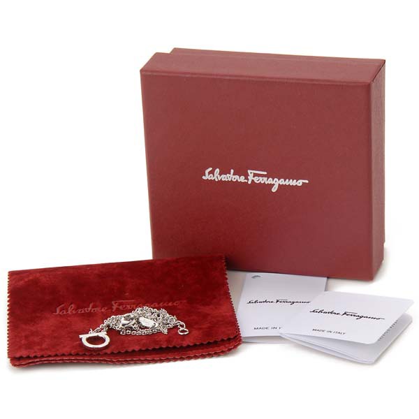 Ferragamo フェラガモ ネックレス レディース シルバー 76 0133