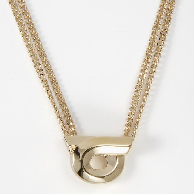 Ferragamo フェラガモ ネックレス レディース ゴールド 76 0705 770479 GANCIO