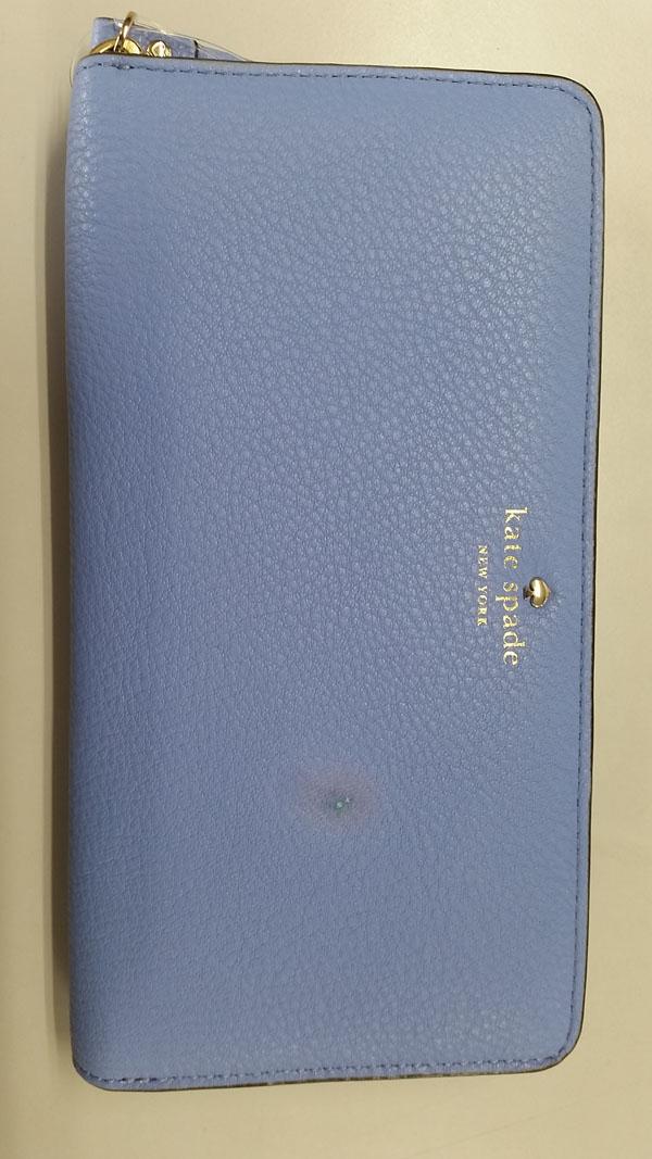 早い者勝ち！訳あり新品 kate spade 長財布 ブルーグロウ 水色系 早い者勝ち！訳あり新品 kate spade 長財布 ブルーグロウ 水色系