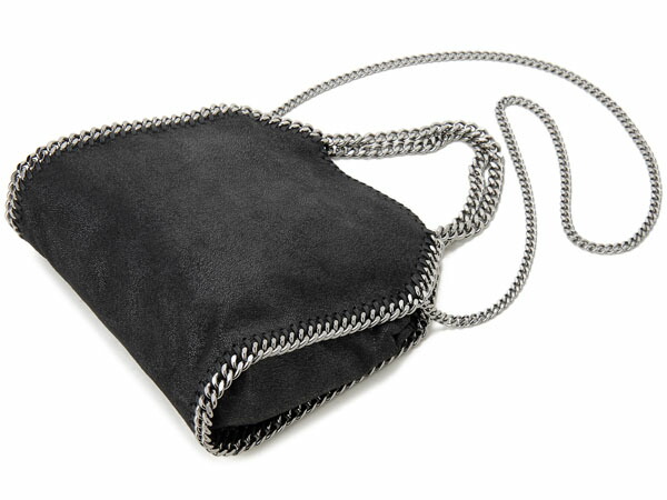 STELLA McCARTNEY ステラマッカートニー ファラベラ トートバッグ 371223W9132 1000 ショルダーバッグ ブラック×シルバー 新品_1