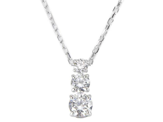 スワロフスキー SWAROVSKI ネックレス レディース 5414970 Attract Trilogy Round Pendant シルバー [ジュエリー アクセサリー] 新品