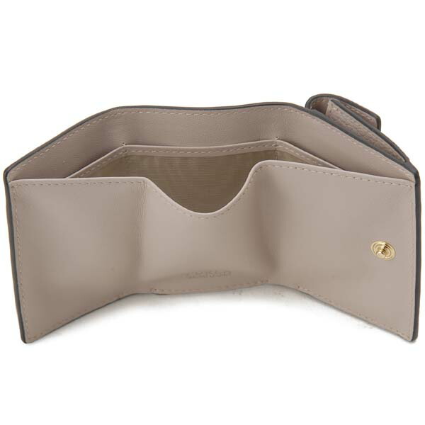 訳あり 正面に汚れ、キズありフルラ FURLA 三つ折り財布 レディース