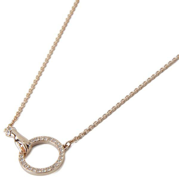 スワロフスキー SWAROVSKI ネックレス レディース ローズゴールド  
