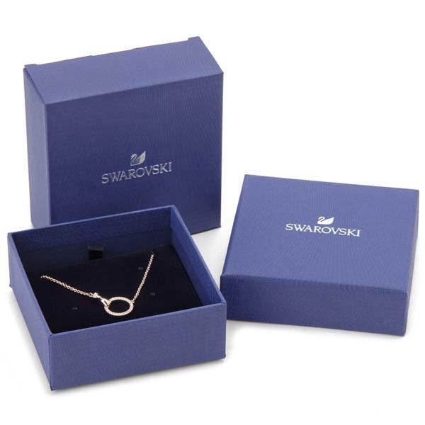スワロフスキー SWAROVSKI ネックレス レディース ローズゴールド  