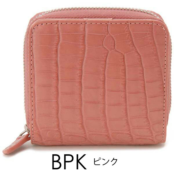 クロコダイル Crocodile ワニ革 二つ折り財布 RDOC1112 ワニ革財布