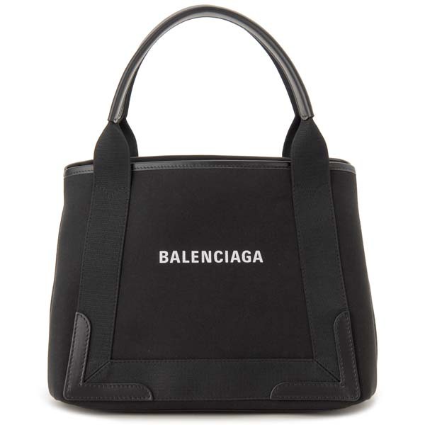 バレンシアガ BALENCIAGA トートバッグ レディース ブラック 339933 2HH3N 1000 ネイビー カバス キャンバストート