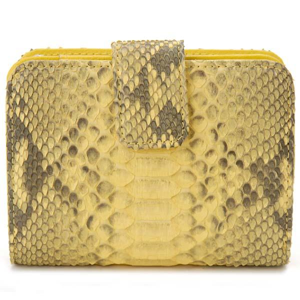 SNJN1142 パイソン折り財布