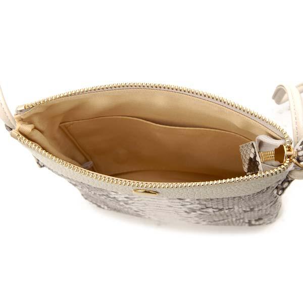 ロダニア RODANIA パイソン ショルダーバッグ ポシェット RDOP5920 QVC