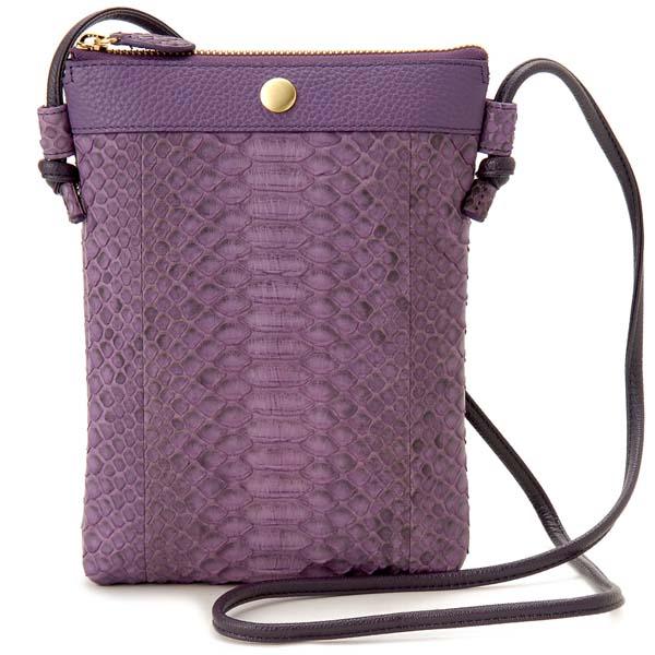 ロダニア RODANIA パイソン ショルダーバッグ ポシェット RDOP5920 QVC