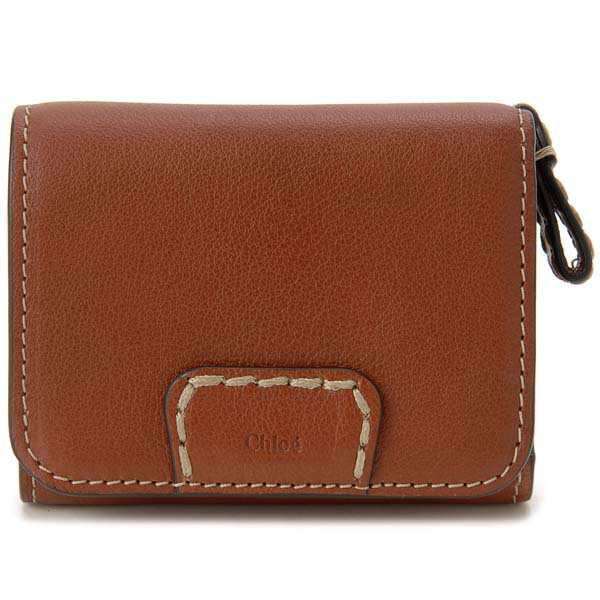 Chloe クロエ 三つ折り財布 レディース ブラウン 21WP161 F43 Chloe クロエ 三つ折り財布 レディース ブラウン 21WP161 F43