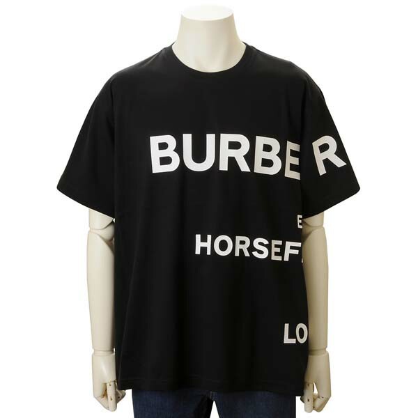 BURBERRY バーバリー Tシャツ メンズ ブラック 8040694 オーバーサイズ ブランド ロゴTの通販はau PAY マーケット -  s-select | au PAY マーケット－通販サイト