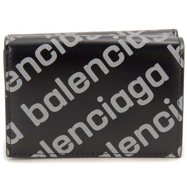 BALENCIAGA バレンシアガ 三つ折り財布 レディース ブラック 594312 23V73 1090の通販は